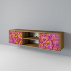 LOVELY MEMORIES TV-Lowboard mit 2 Türen in Eiche-Optik