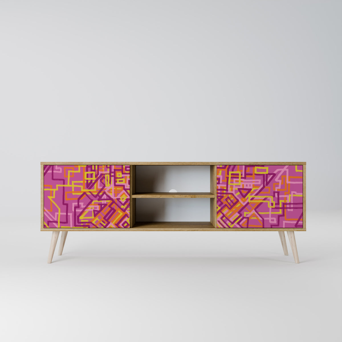 LOVELY MEMORIES 2-Door TV Cabinet