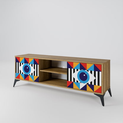 ABSTRACTION AND GEOMETRY 2-türiges TV-Lowboard