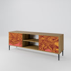 FLOATING THOUGHTS 2-Door TV Stand in Oak Effect