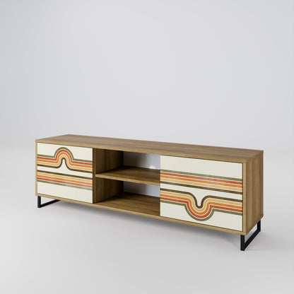 EXCEPTIONAL STREAM 2-türiges TV-Lowboard