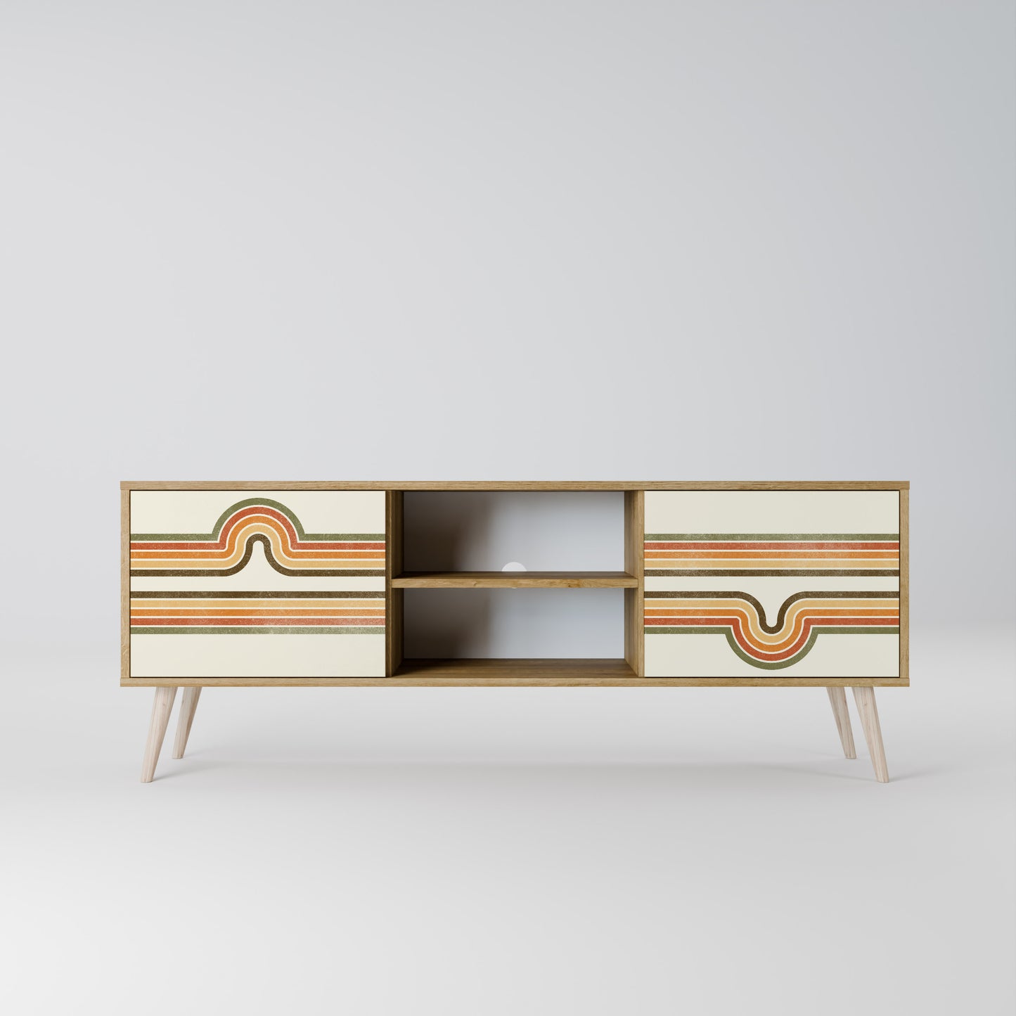 EXCEPTIONAL STREAM 2-türiges TV-Lowboard