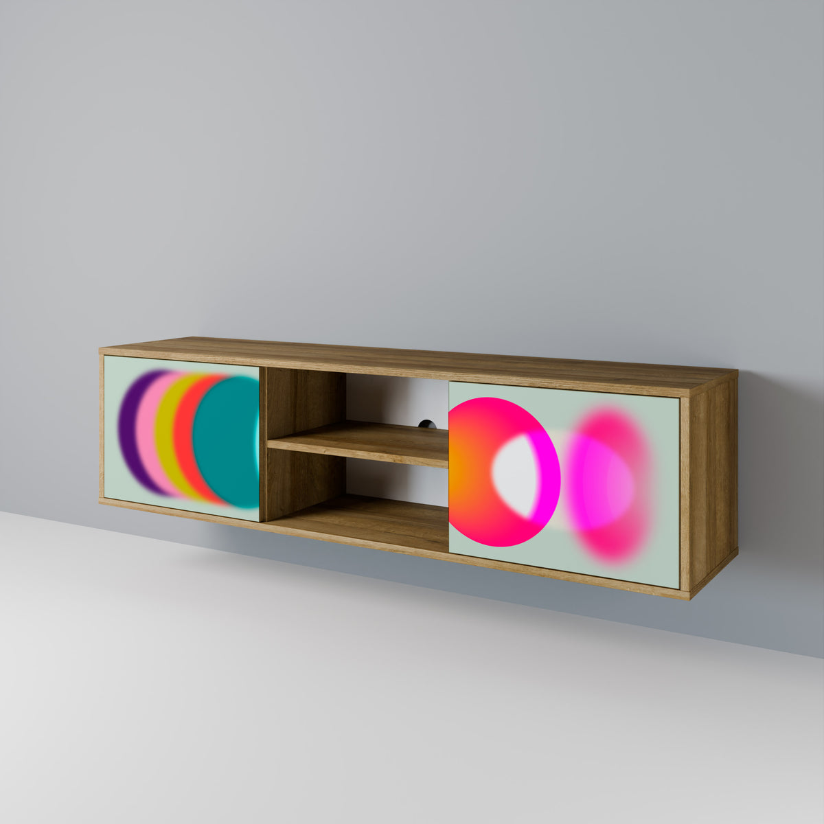 SYMPHONY OF COLORS 2-Door TV Cabinet