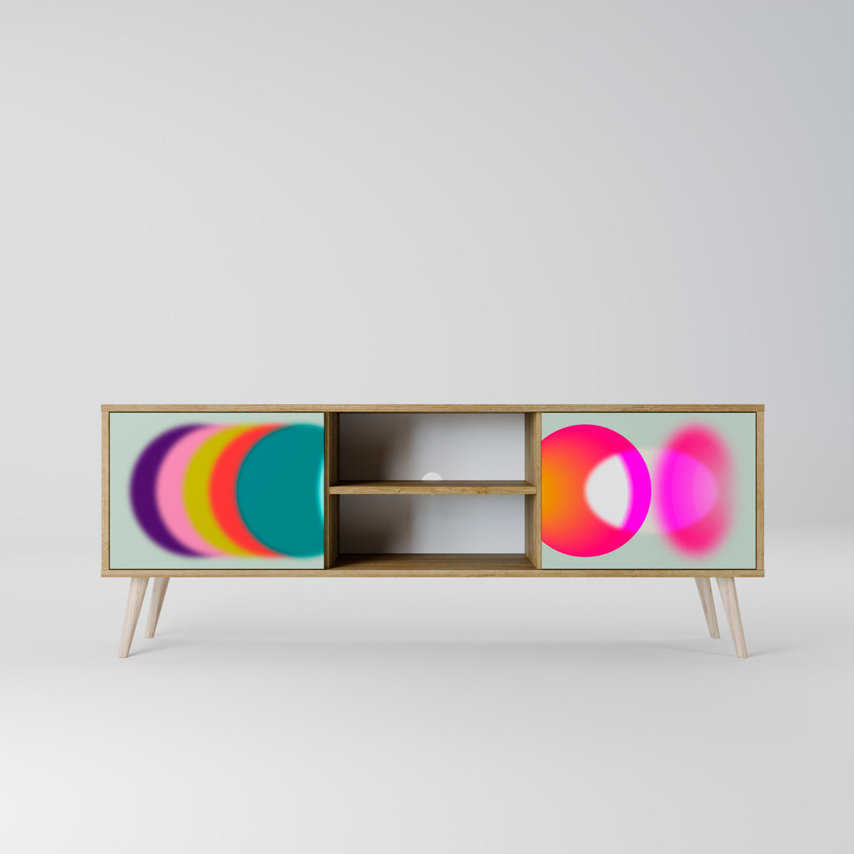 SYMPHONY OF COLORS 2-türiges TV-Lowboard
