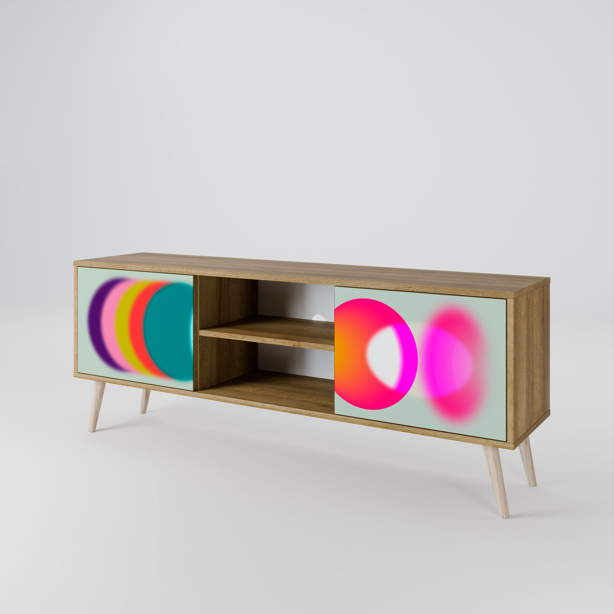 SYMPHONY OF COLORS 2-türiges TV-Lowboard