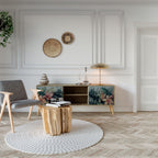 HEAVENLY BLOOM TV-Lowboard mit 2 Türen in Eiche-Optik