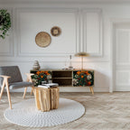 MIDNIGHT SPROUT TV-Lowboard mit 2 Türen in Eiche-Optik