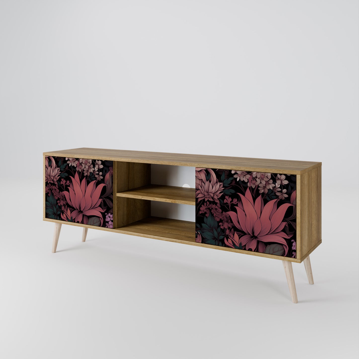 FLORAL WHISPER 2-türiges TV-Lowboard