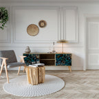 TWILIGHT BLOOM TV-Lowboard mit 2 Türen in Eiche-Optik