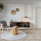 IMAGINARY BLOSSOM TV-Lowboard mit 2 Türen in Eiche-Optik