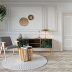 FERN FLOWERS TV-Lowboard mit 2 Türen in Eiche-Optik