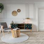 FOWL ORNAMENT TV-Lowboard mit 2 Türen in Eiche-Optik