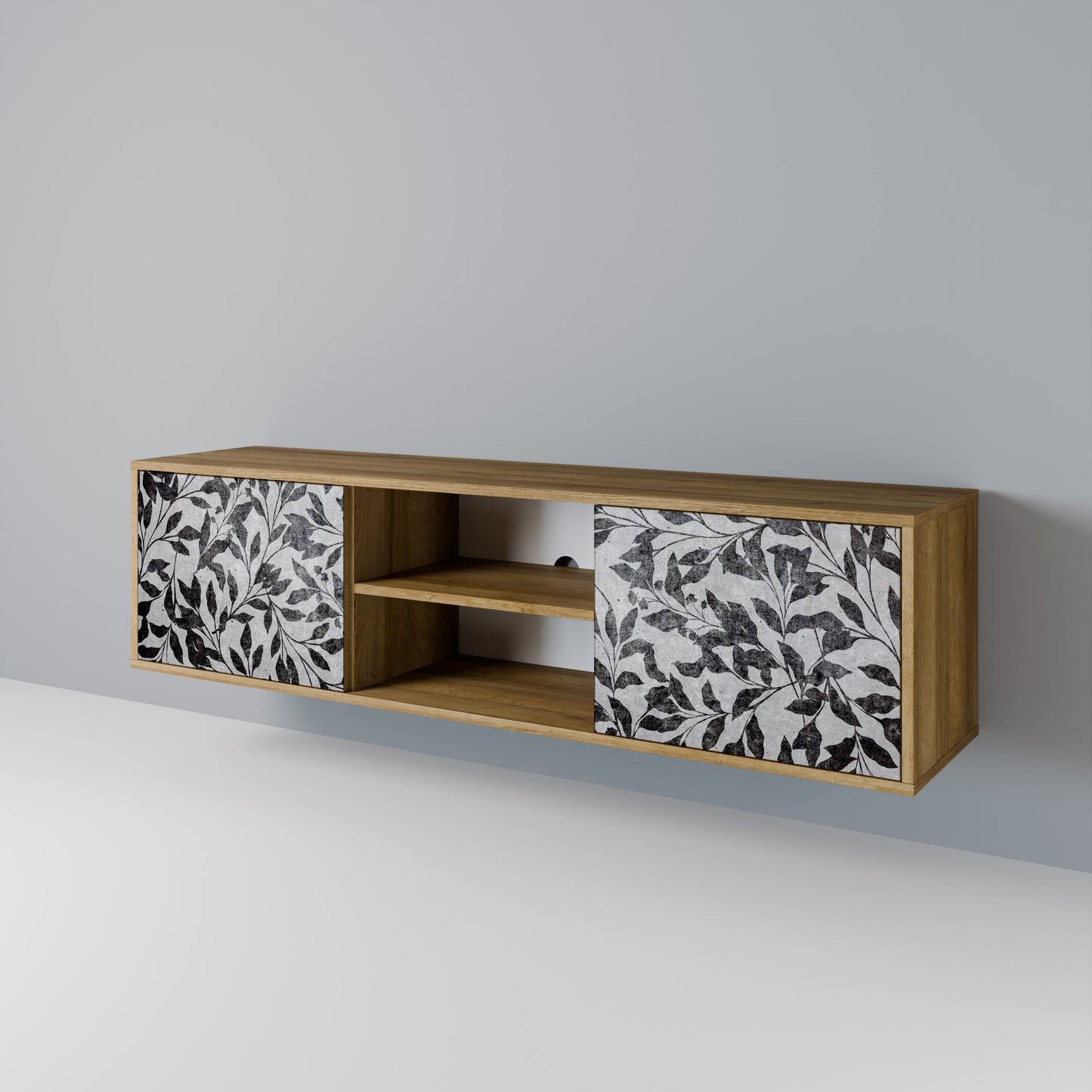 CHARCOAL SPROUT 2-türiges TV-Lowboard
