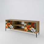RADIANT FLORA TV-Lowboard mit 2 Türen in Eiche-Optik