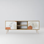 TRANQUIL TWIG TV-Lowboard mit 2 Türen in Eiche-Optik