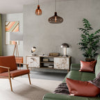 WILD TENDERNESS TV-Lowboard mit 2 Türen in Eiche-Optik