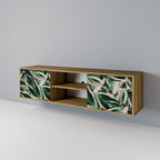 EERIE STROMANTHE 2-Door TV Stand in Oak Effect