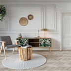 EERIE STROMANTHE 2-Door TV Stand in Oak Effect