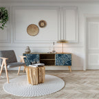 BLUE LEAVES TV-Lowboard mit 2 Türen in Eiche-Optik