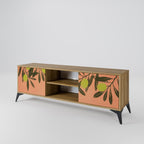 JUICY OLIVES 2-Door TV Stand in Oak Effect