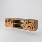 JUICY OLIVES 2-Door TV Stand in Oak Effect