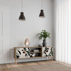 VERDURE FORMATION TV-Lowboard mit 2 Türen in Eiche-Optik