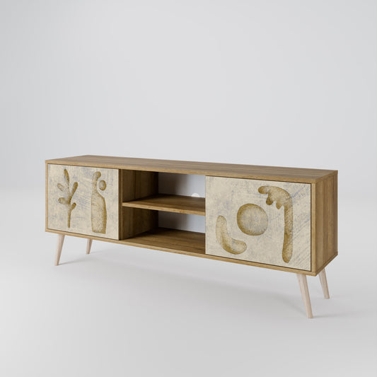 SAND SCULPTURES 2-Door TV Cabinet