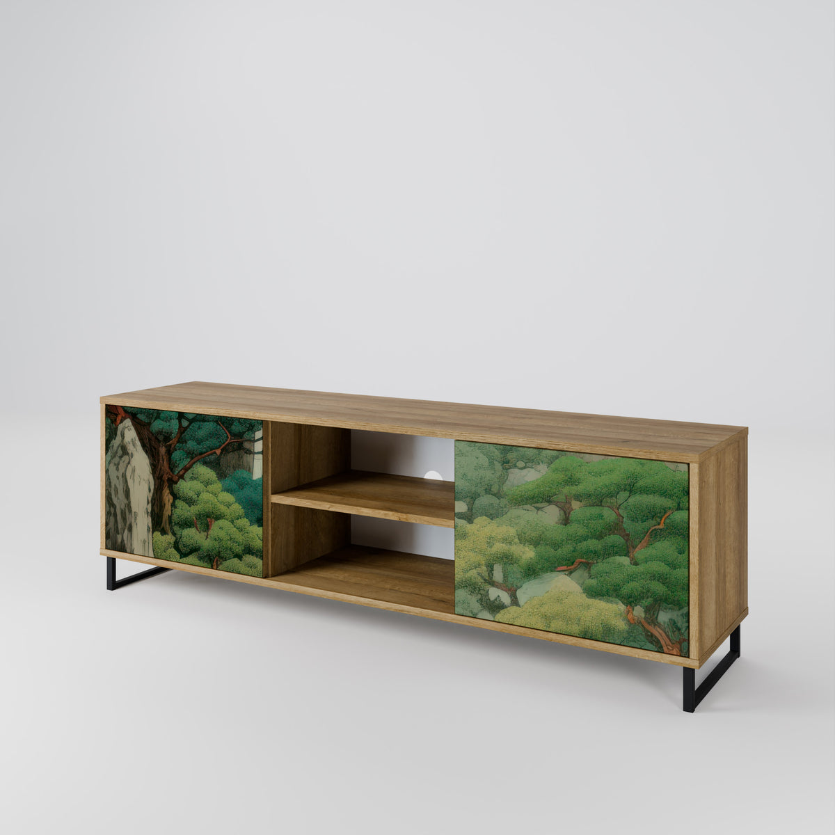 VERDURE ABYSS 2-türiges TV-Lowboard