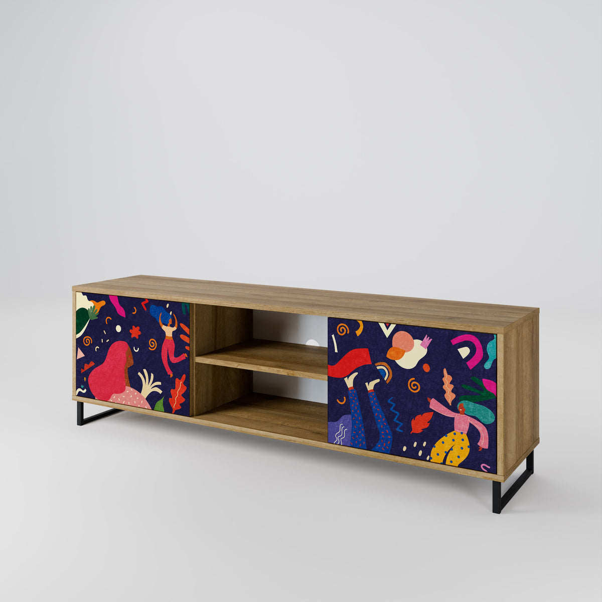 FESTIVE PLEASURES 2-türiges TV-Lowboard