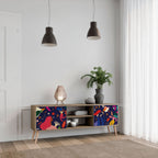 FESTIVE PLEASURES 2-Door TV Stand in Oak Effect