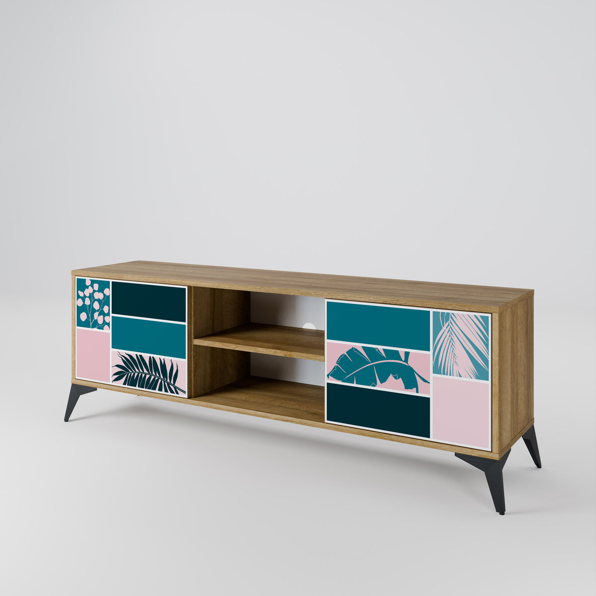 COMBINATION OF SHAPES 2-türiges TV-Lowboard