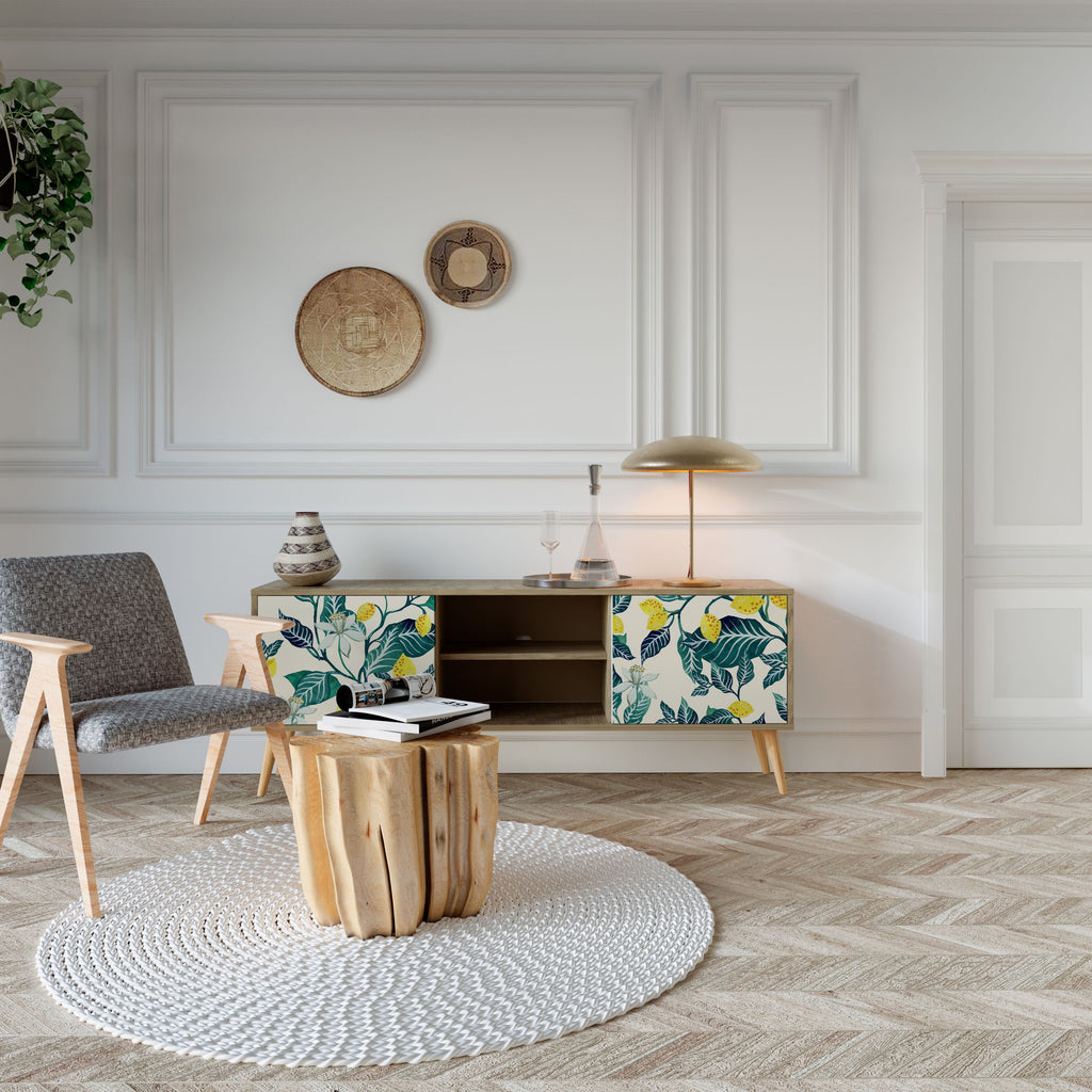 LEMON TREE TV-Lowboard mit 2 Türen in Eiche-Optik