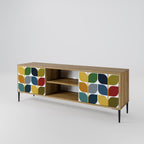 WEIGHTLESS HOURS TV-Lowboard mit 2 Türen in Eiche-Optik