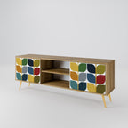 WEIGHTLESS HOURS TV-Lowboard mit 2 Türen in Eiche-Optik