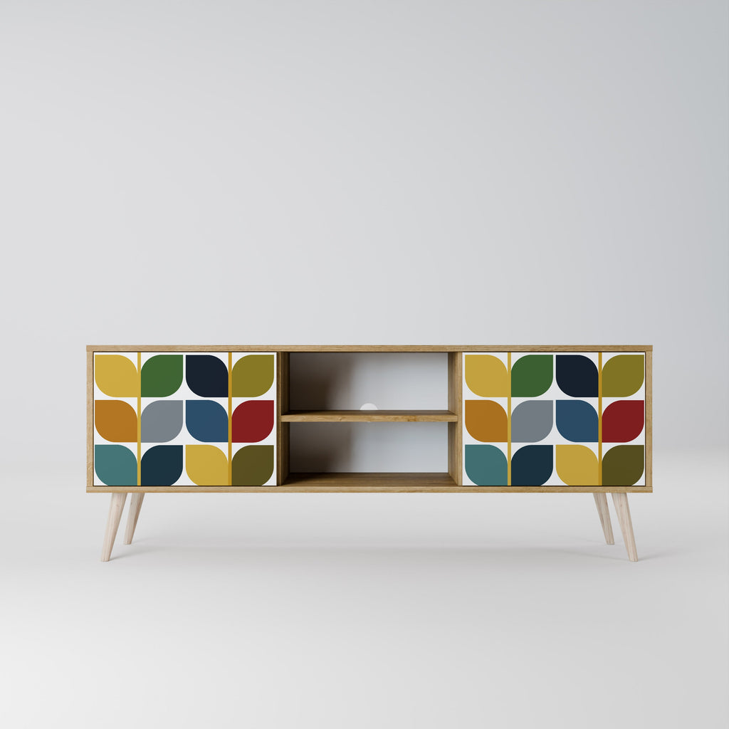 WEIGHTLESS HOURS TV-Lowboard mit 2 Türen in Eiche-Optik