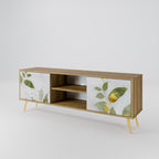 ELEGANT BOTANICS 2-Door TV Stand in Oak Effect