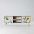 ELEGANT BOTANICS 2-Door TV Stand in Oak Effect
