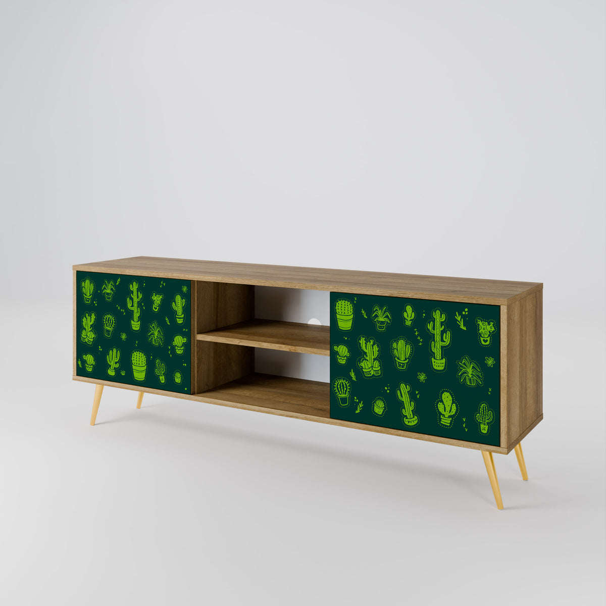 DESERT GREEN 2-türiges TV-Lowboard