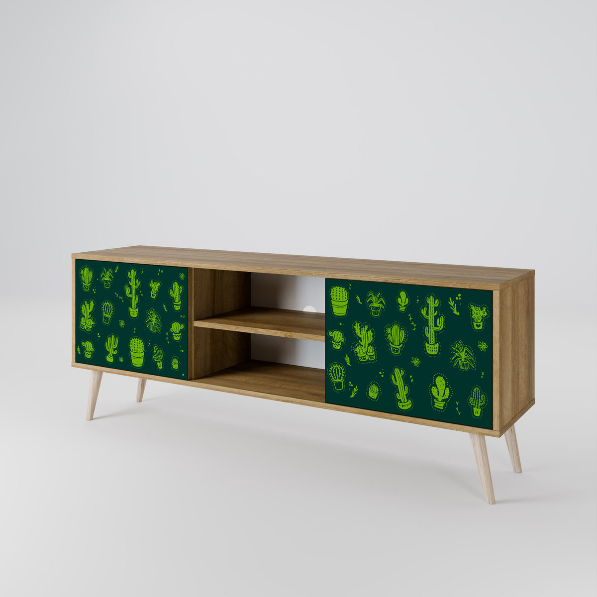 DESERT GREEN 2-türiges TV-Lowboard
