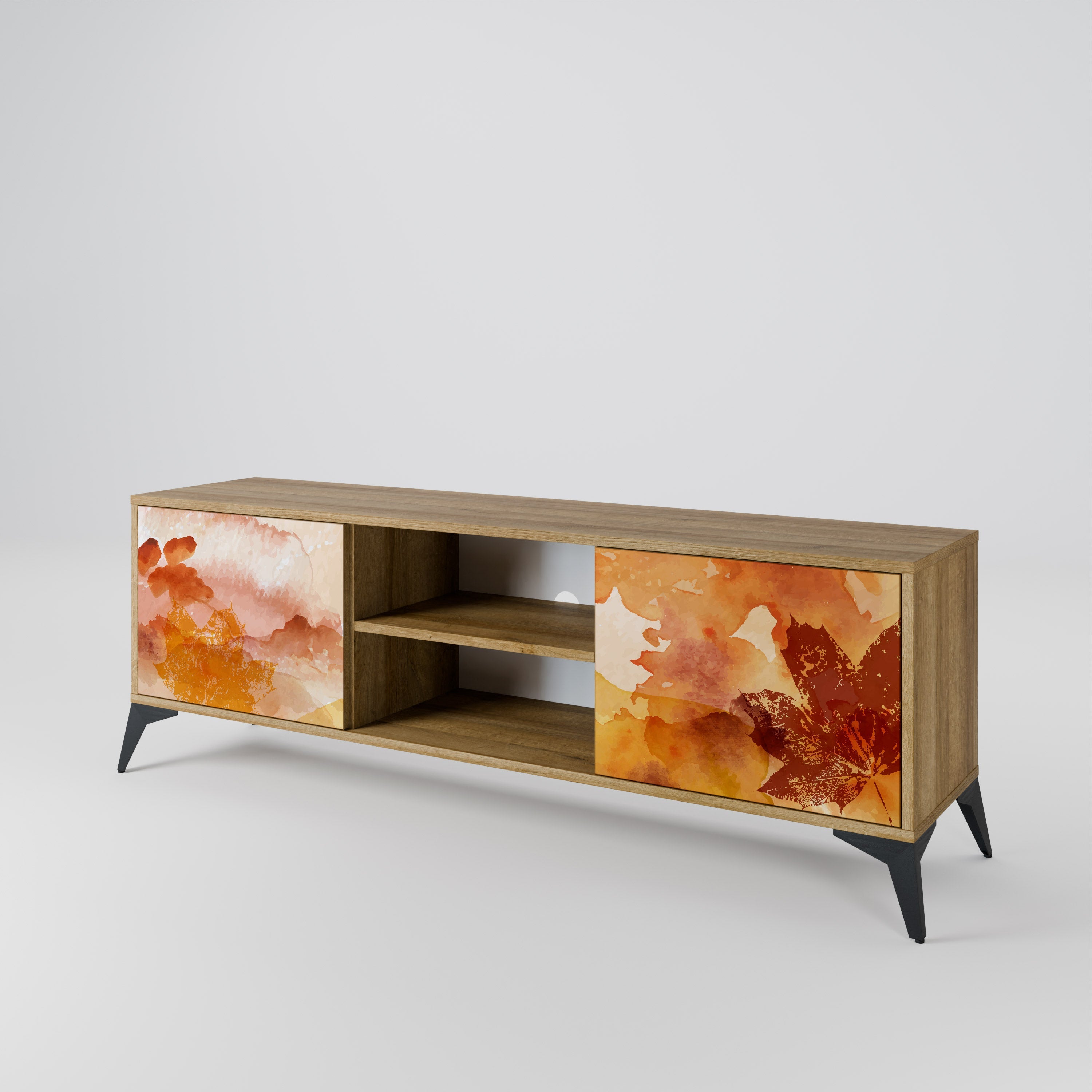 TRACES OF AUTUMN TV-Lowboard mit 2 Türen in Eiche-Optik