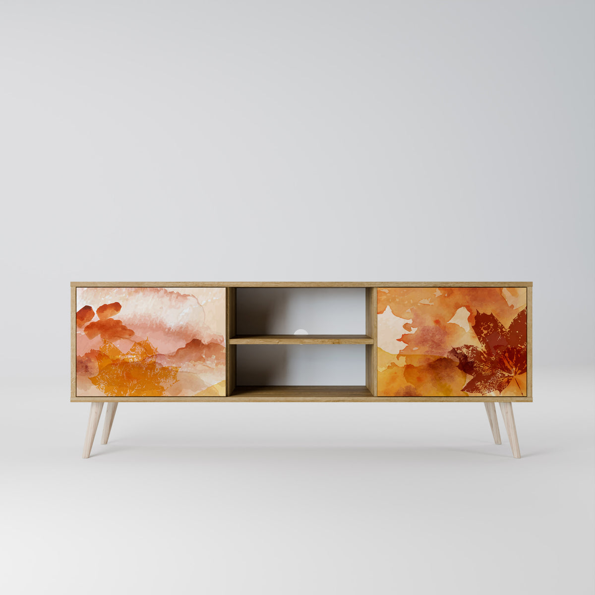 TRACES OF AUTUMN 2-Door TV Cabinet