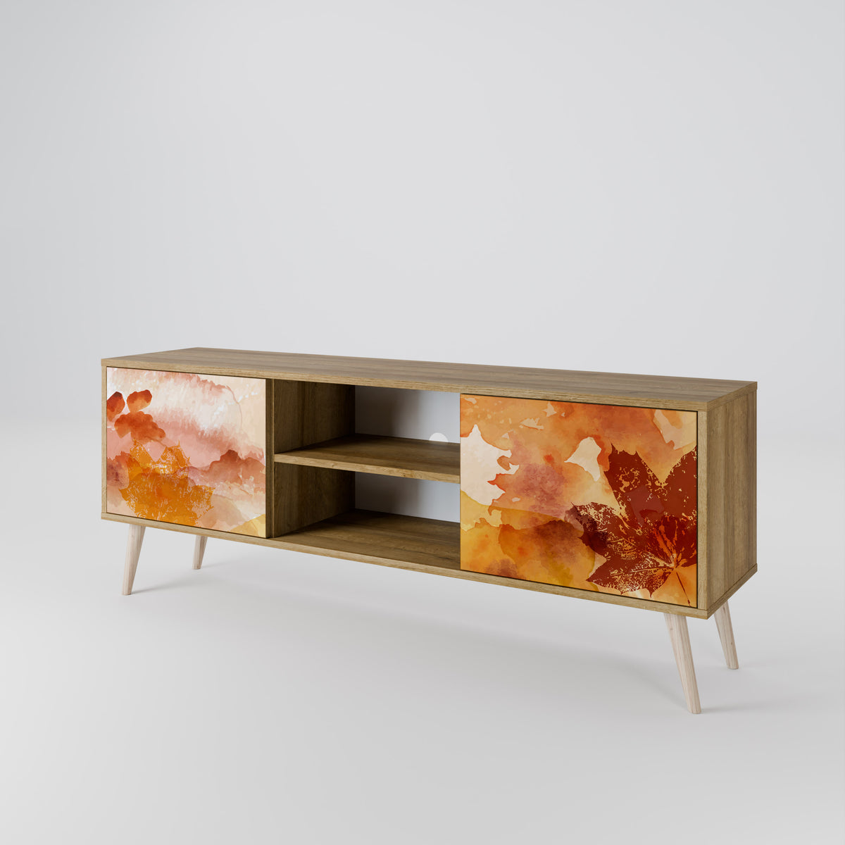 TRACES OF AUTUMN 2-Door TV Cabinet