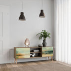 MORNING BY THE LAKE TV-Lowboard mit 2 Türen in Eiche-Optik