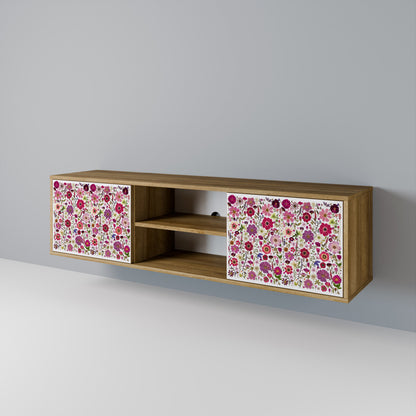 PETAL GARDEN 2-türiger TV-Schrank