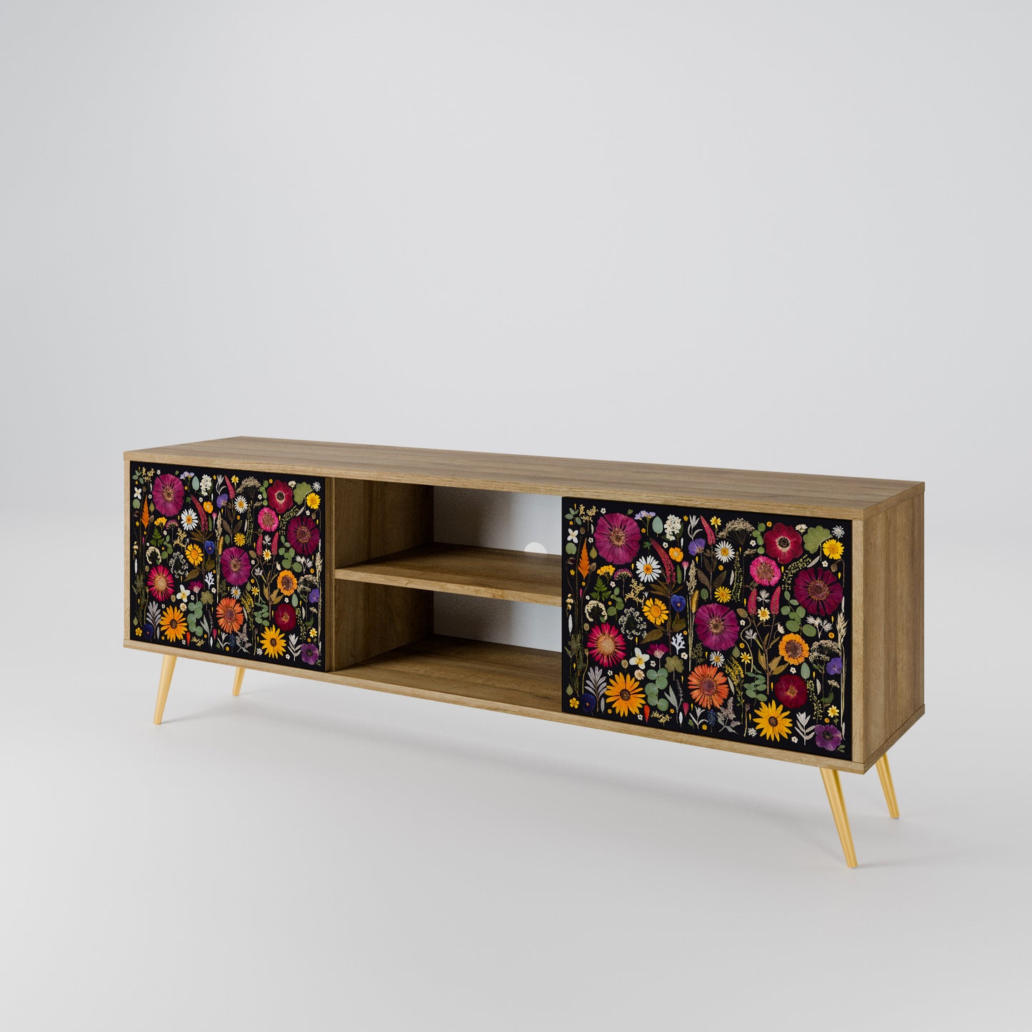 DAYNITE GARDEN 2-türiger TV-Schrank