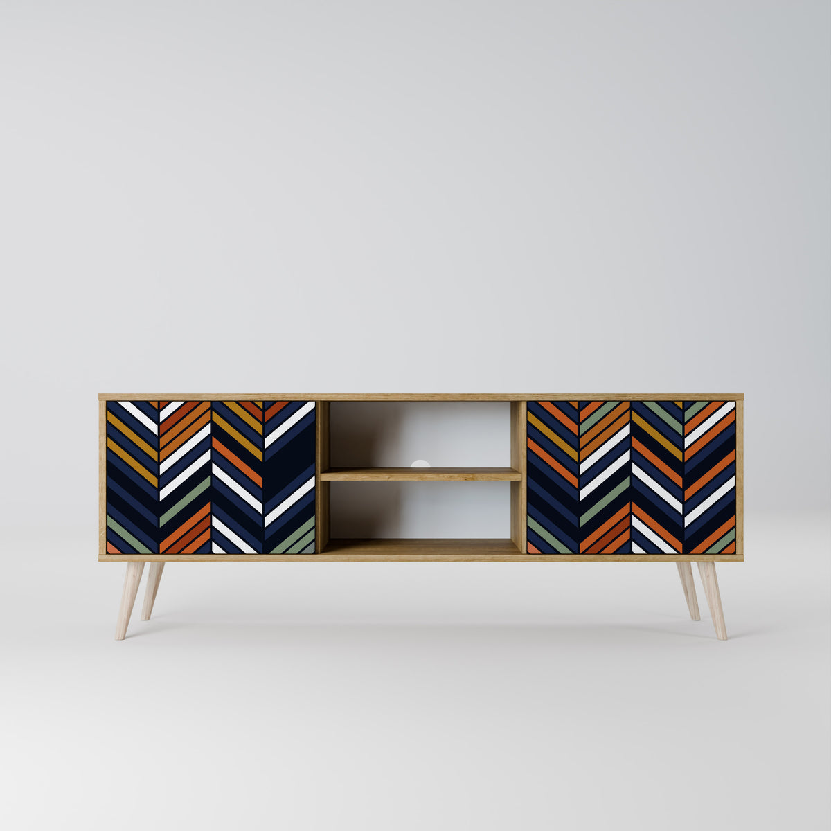 VIBRANT PATCHWORK 2-türiges TV-Lowboard