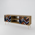VIBRANT PATCHWORK 2-Door TV Cabinet