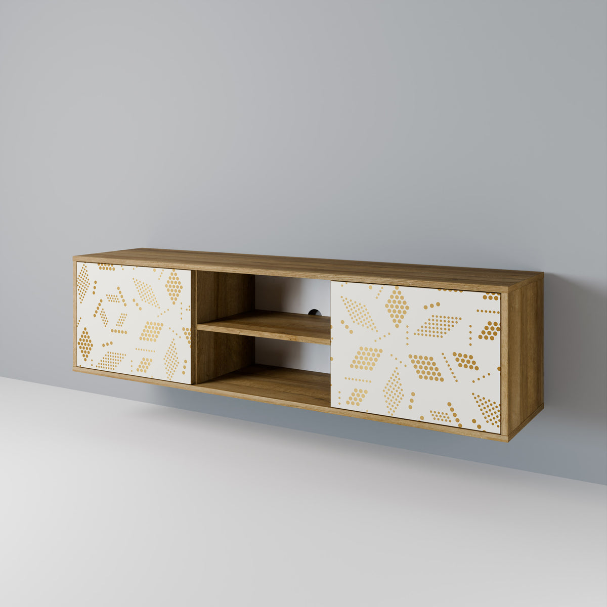 SPOTTED DAZE 2-Door TV Cabinet