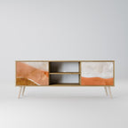 SANDHILLS SPLENDOUR TV-Lowboard mit 2 Türen in Eiche-Optik