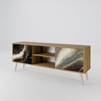 GOLD DUST TV-Lowboard mit 2 Türen in Eiche-Optik
